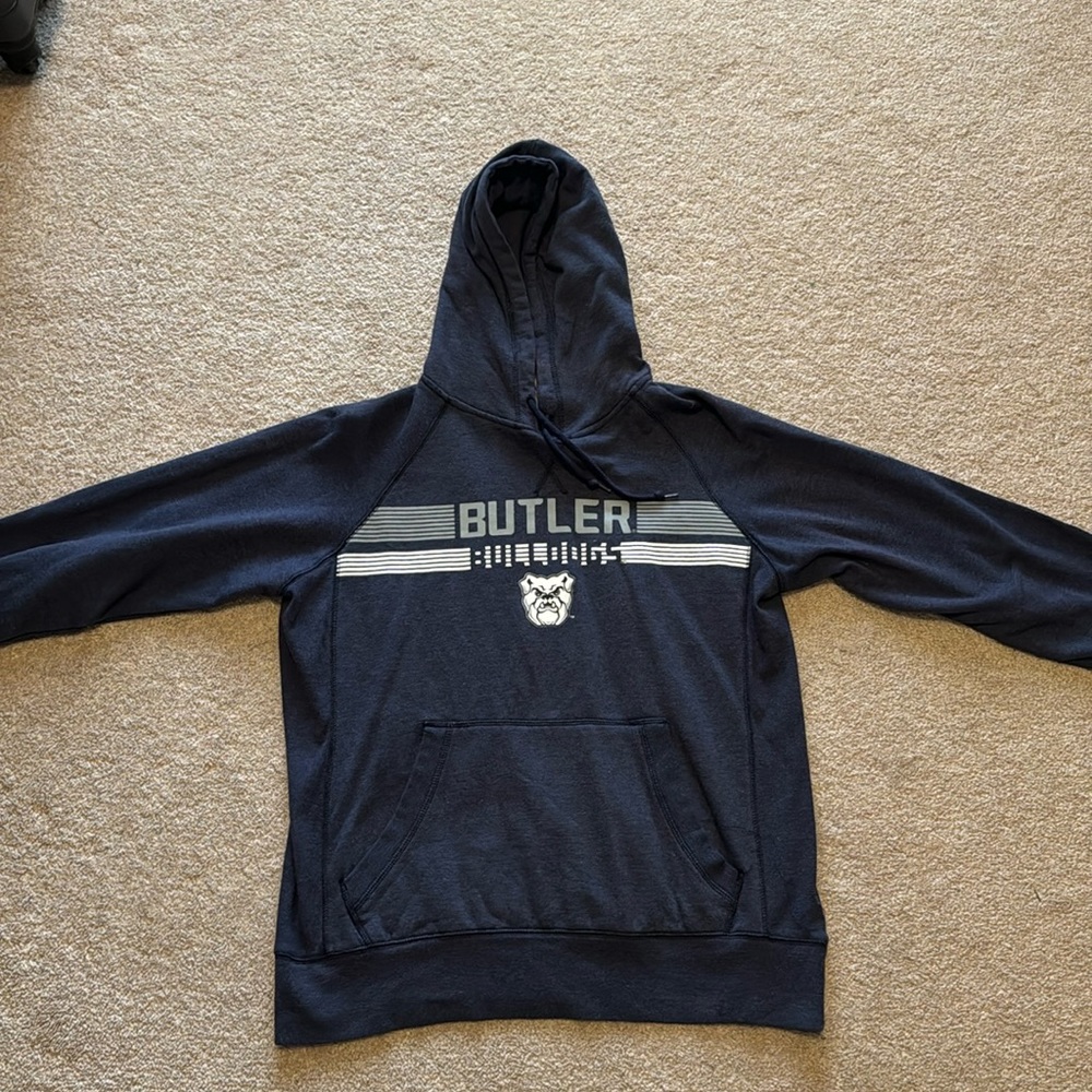 Rivalry Threads 91 Blue Gray Butler Sweatshirt- Men’s Medium